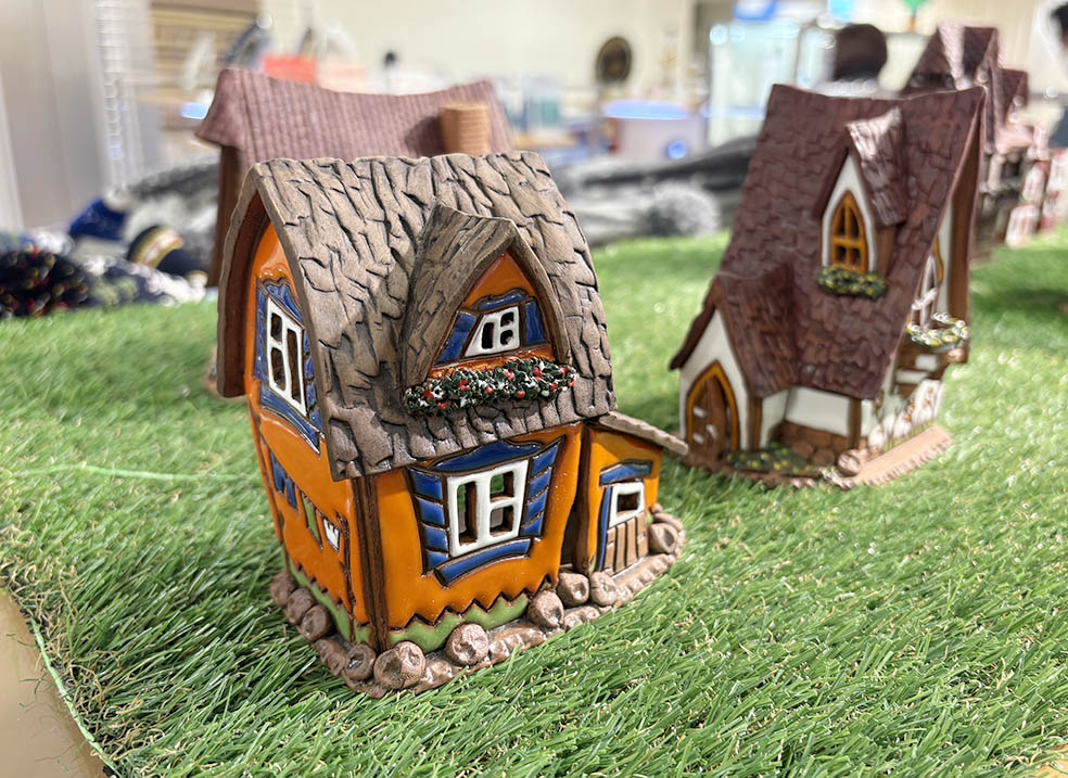 LifTe北欧の暮らし 11月20日から11月25日まで松坂屋静岡店で開催されている「北欧展2025」で販売されているキャンドルハウス ラトビア