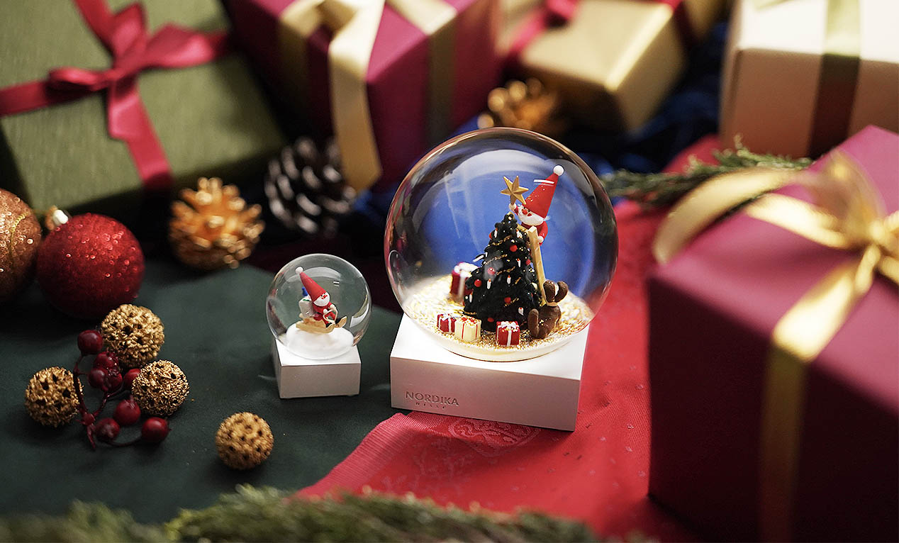 クリスマスのギフトにぴったり！ノルディカニッセから限定スノードーム