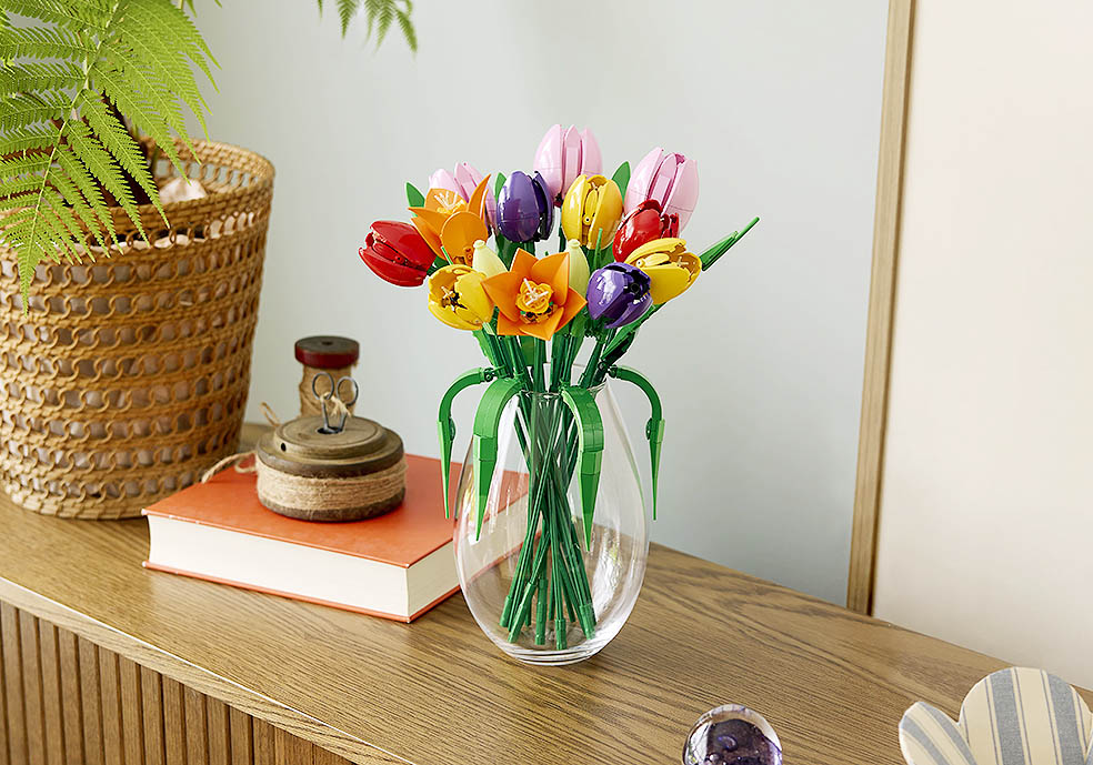 LifTe北欧の暮らし デンマーク発祥のレゴが2026年1月1日から発売開始するレゴボタニカルシリーズの【レゴ®ボタニカル】チューリップのブーケ