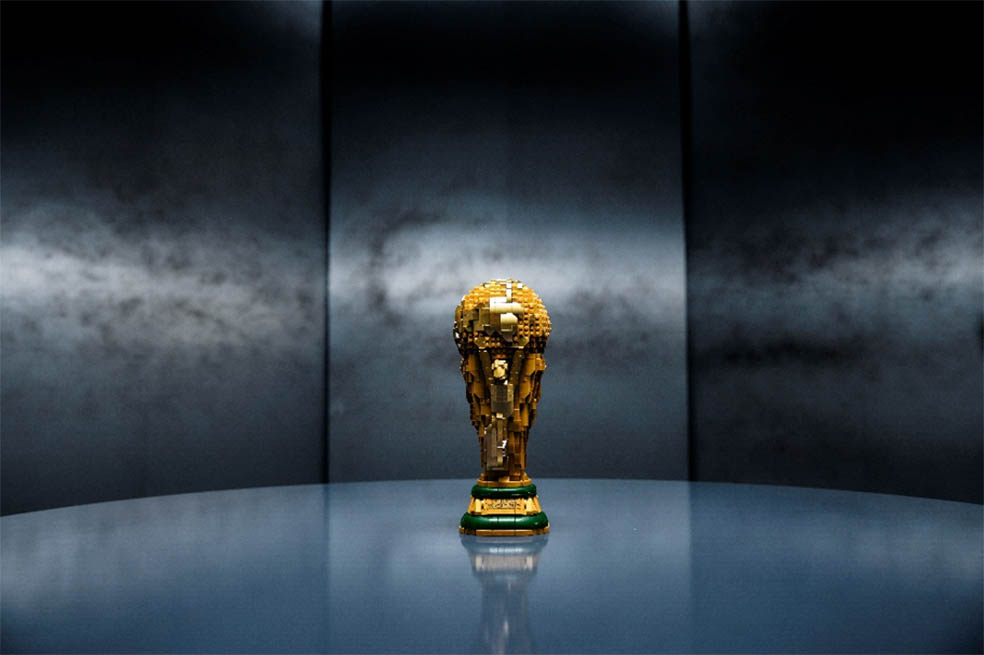 LifTe北欧の暮らし デンマーク発祥のレゴが2026年3月に発売するFIFAワールドカップのオフィシャルトロフィー