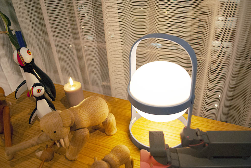 LifTe北欧の暮らし デンマークをはじめスウェーデンのブランドも取り扱うNOMAD(ノマド)のショールームにディスプレイされていたソフトスポットソーラー サーキュラー」