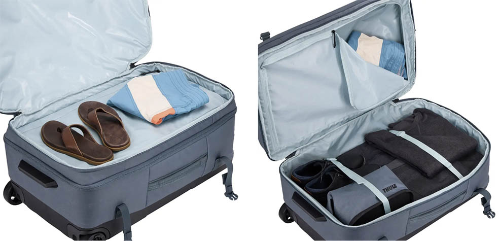 LifTe北欧の暮らし スウェーデンブランドのThule Aion(スーリーアイオン)の新作extension Check-in Wheeled Duffel Bag 95L