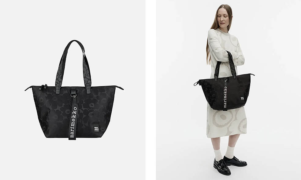 LifTe北欧の暮らし フィンランドのマリメッコが1月16日に販売開始する「Wear all day bags」の2026プリスプリングコレクション トートバッグ M