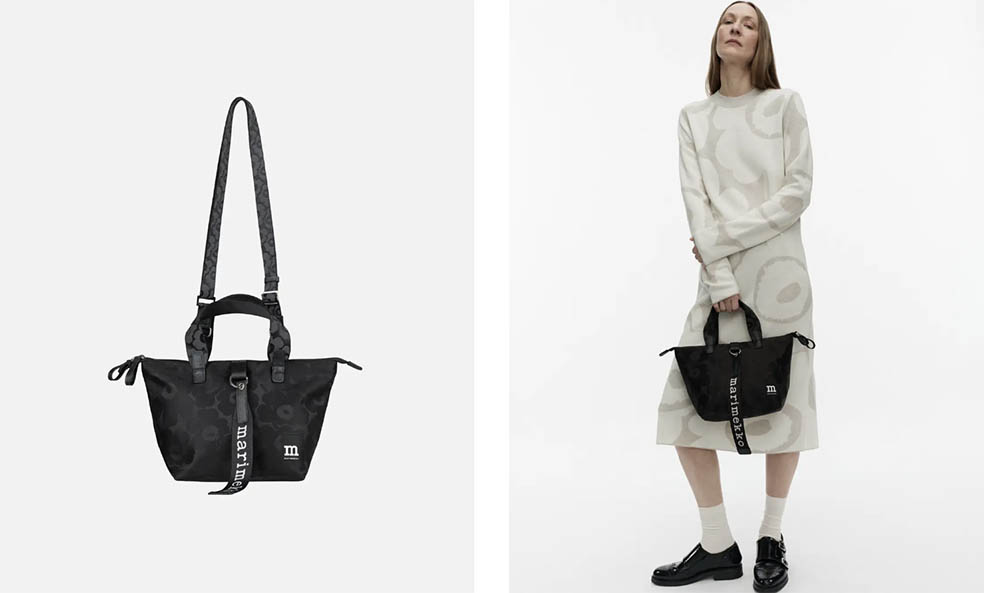 LifTe北欧の暮らし フィンランドのマリメッコが1月16日に販売開始する「Wear all day bags」の2026プリスプリングコレクション トートバッグ S