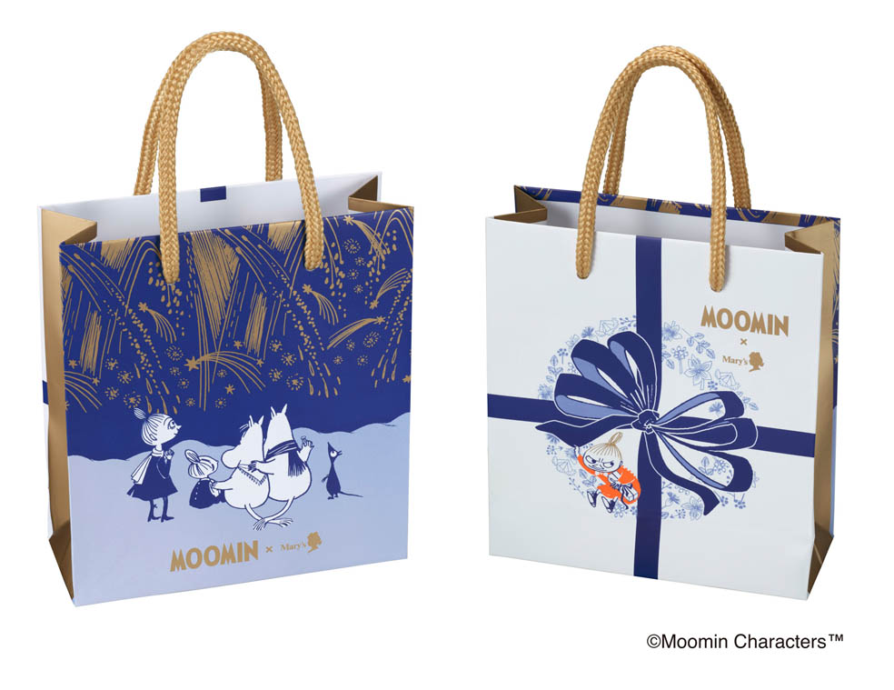 LifTe北欧の暮らし フィンランドのムーミンとメリーチョコレートがコラボして発売した限定のチョコレート缶に付いてくるショッパー 紙袋