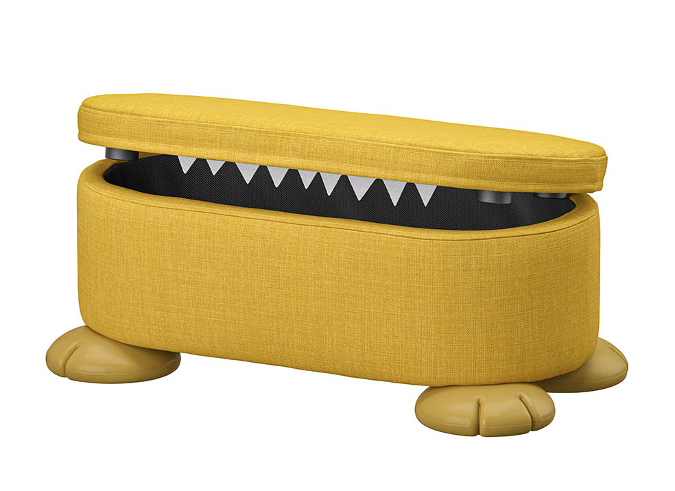 LifTe北欧の暮らし スウェーデン発祥のイケア(IKEA)が2月4日から発売を開始する「GREJSIMOJS/グレイシモイス」コレクションのプーフ 収納付き