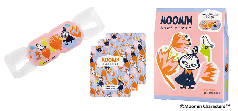 LifTe北欧の暮らし フィンランド トーベ・ヤンソンが描いたムーミンの物語に登場するリトルミィがデザインされたあったかアイマスクギフト 赤い果実の香り