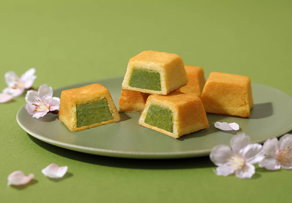 LifTe北欧の暮らし 資生堂パーラーから2月15日に発売されるデンマーク産のクリームチーズを使用したチーズケーキの「抹茶」