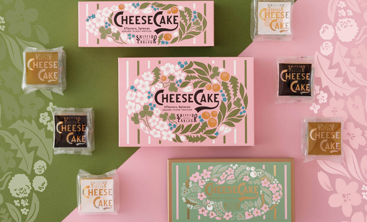 資生堂パーラーの春限定チーズケーキ