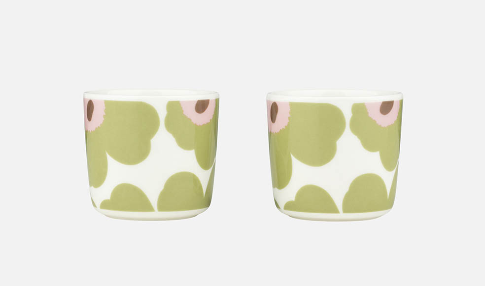 LifTe北欧の暮らし フィンランドのマリメッコが1月16日より先行予約をスタートするウニッコ柄の新作ホームコレクションのコーヒーカップセット