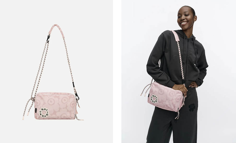 LifTe北欧の暮らし フィンランドのマリメッコ(marimekko)から2月に発売される新作バッグシリーズ「オンニバッグ(Onni bag)」の【Kavari】 Mini Unikko ショルダーバッグ