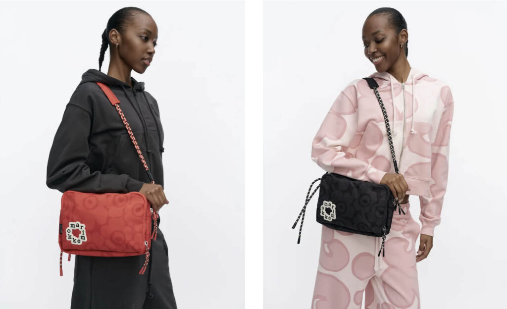 LifTe北欧の暮らし フィンランドのマリメッコ(marimekko)から2月に発売される新作バッグシリーズ「オンニバッグ(Onni bag)」の【Kavari】 Mini Unikko ショルダーバッグ