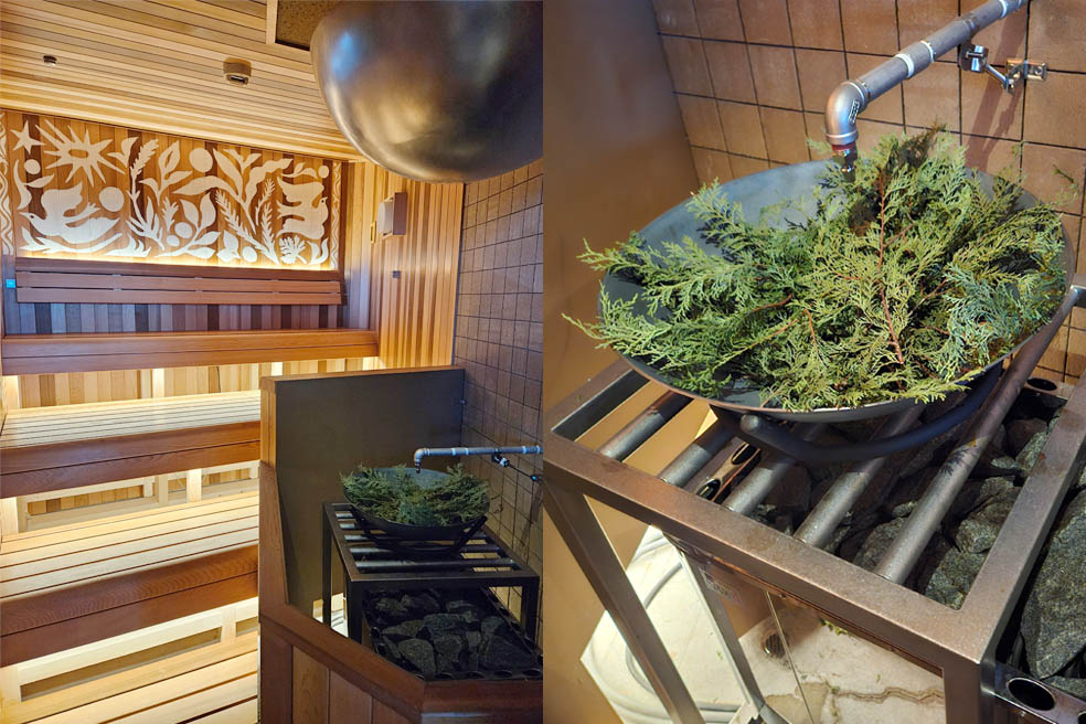 LifTe北欧の暮らし 2月6日に品川高輪にオープンするタナカカツキさんが総合プロデューサーを務めた 「高輪SAUNAS」の女性サウナ室にあるLeaves（リーヴス）