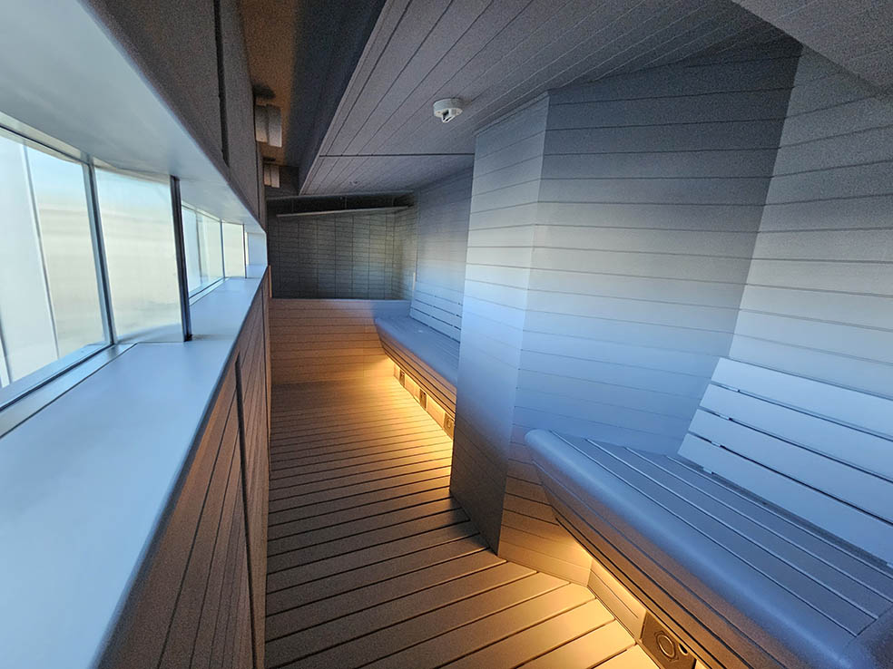 LifTe北欧の暮らし 2月6日に品川高輪にオープンするタナカカツキさんが総合プロデューサーを務めた 「高輪SAUNAS」の男子サウナ室にあるPanorama（パノラマ）