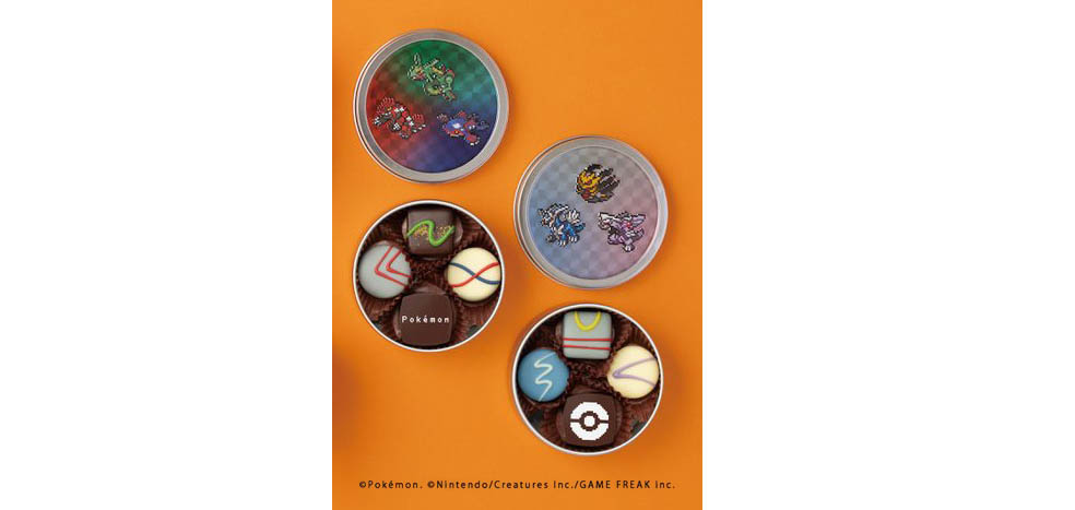 LifTe北欧の暮らし 阪急うめだ本店で1月21日(水)から開催される「CHOCOLATE WONDERLAND」で販売されるメリーチョコレートとポケモンがコラボした伝説のポケモン缶セット
