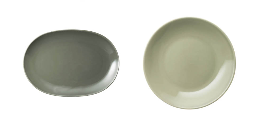 LifTe北欧の暮らし フィンランドのブランド「アラビア」が3月4日(火)に販売するロングセラーコレクション「24h(トゥエンティフォーアワーズ)」の新作アイテム オーバルプレート 22×32cm プレート 20cm