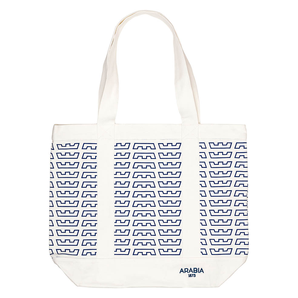 LifTe北欧の暮らし フィンランドのアラビアが発売する「アラビア 1873」のトートバッグ