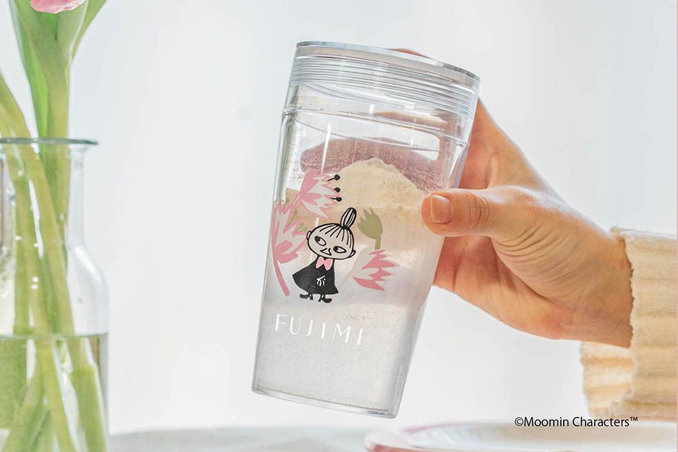 LifTe北欧の暮らし フィンランド ムーミンのキャラクターリトルミイをデザインしたFUJIMIとのコラボアイテム第二弾のシェイカー トーベ・ヤンソン