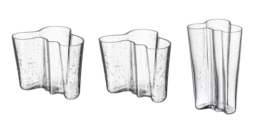 LifTe北欧の暮らし フィンランドのイッタラを代表するアアルトベースが誕生から90周年を迎えフィンランド大使館でプレス向けイベントが開催されて発表されたアルヴァ・アアルト コレクション ベース バブル クリア