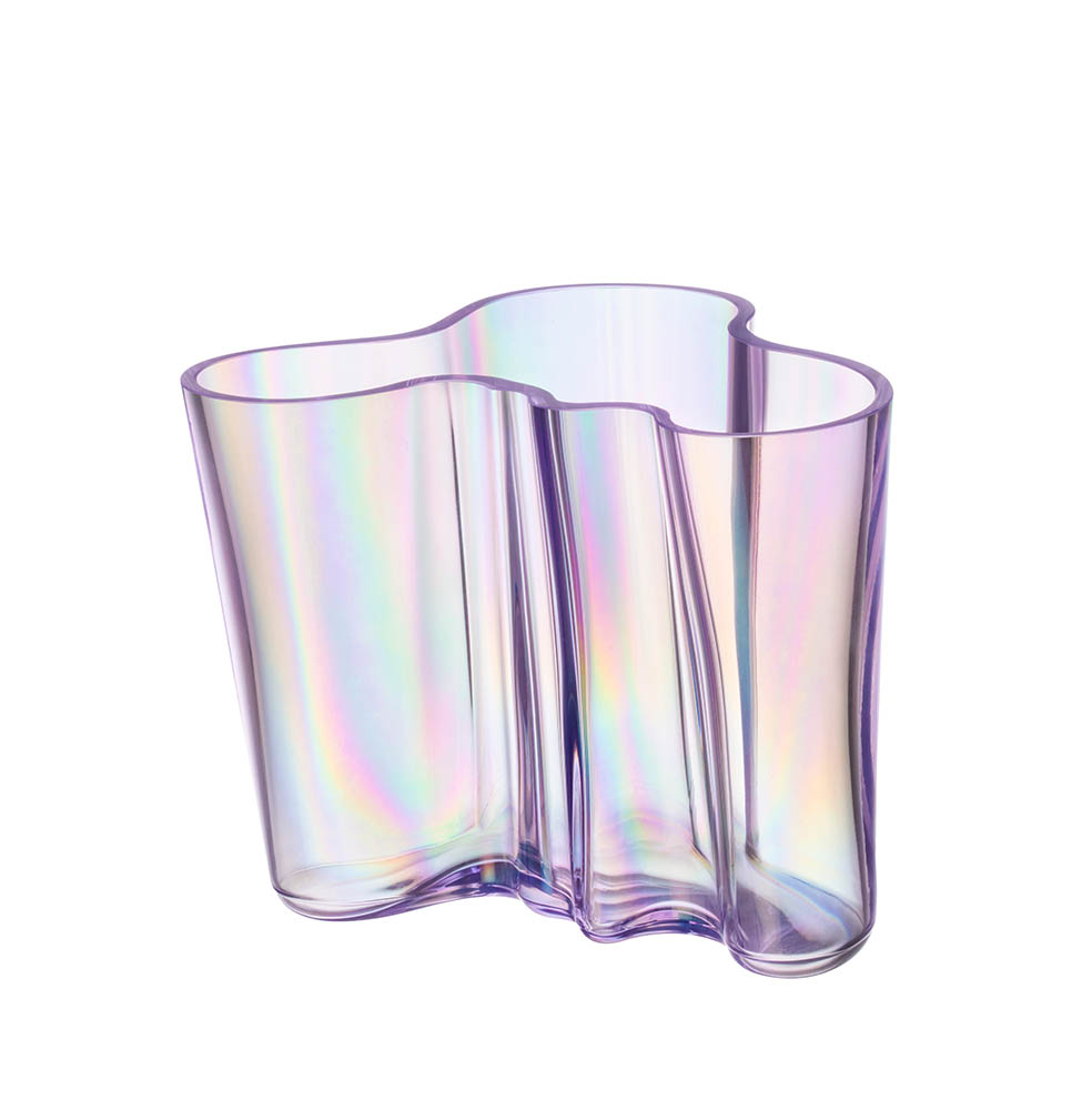 LifTe北欧の暮らし フィンランドのイッタラを代表するアアルトベースが誕生から90周年を迎えフィンランド大使館でプレス向けイベントが開催され発表されたアルヴァ・アアルト コレクション Tokyo ベース 160mm ラスターライラック