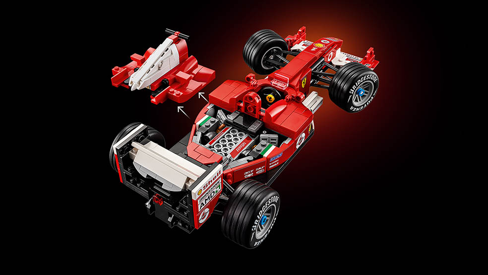 LifTe北欧の暮らし デンマーク発祥のレゴから発売されるレゴ®アイコン Ferrari F2004 & ミハエル・シューマッハ F1