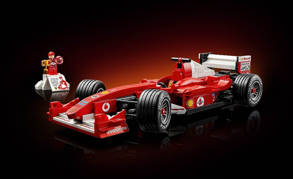 LifTe北欧の暮らし デンマーク発祥のレゴから発売されるレゴ®アイコン Ferrari F2004 & ミハエル・シューマッハ F1