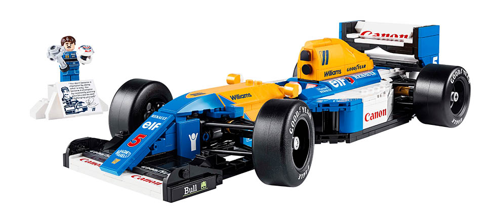 LifTe北欧の暮らし デンマーク発祥のレゴから発売中のレゴ®アイコン Williams Racing FW14B & Nigel Mansell F1