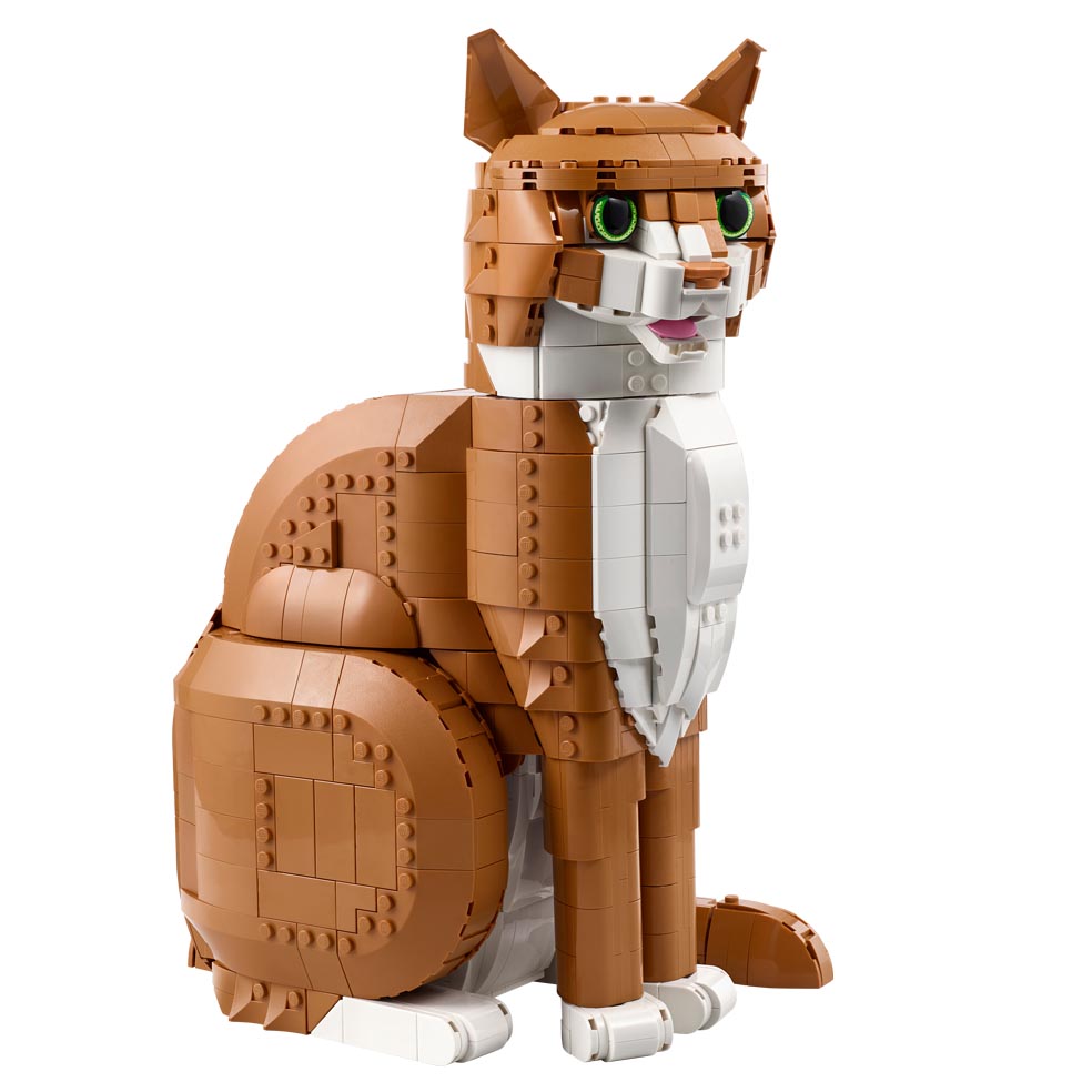 LifTe北欧の暮らし デンマーク発祥のレゴから発売される猫をモチーフにしたレゴ®アイデア ジンジャーキャット