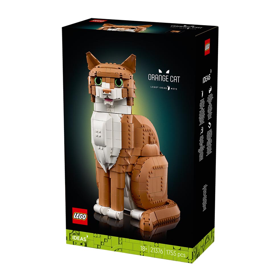 LifTe北欧の暮らし デンマーク発祥のレゴから発売される猫をモチーフにしたレゴ®アイデア ジンジャーキャット