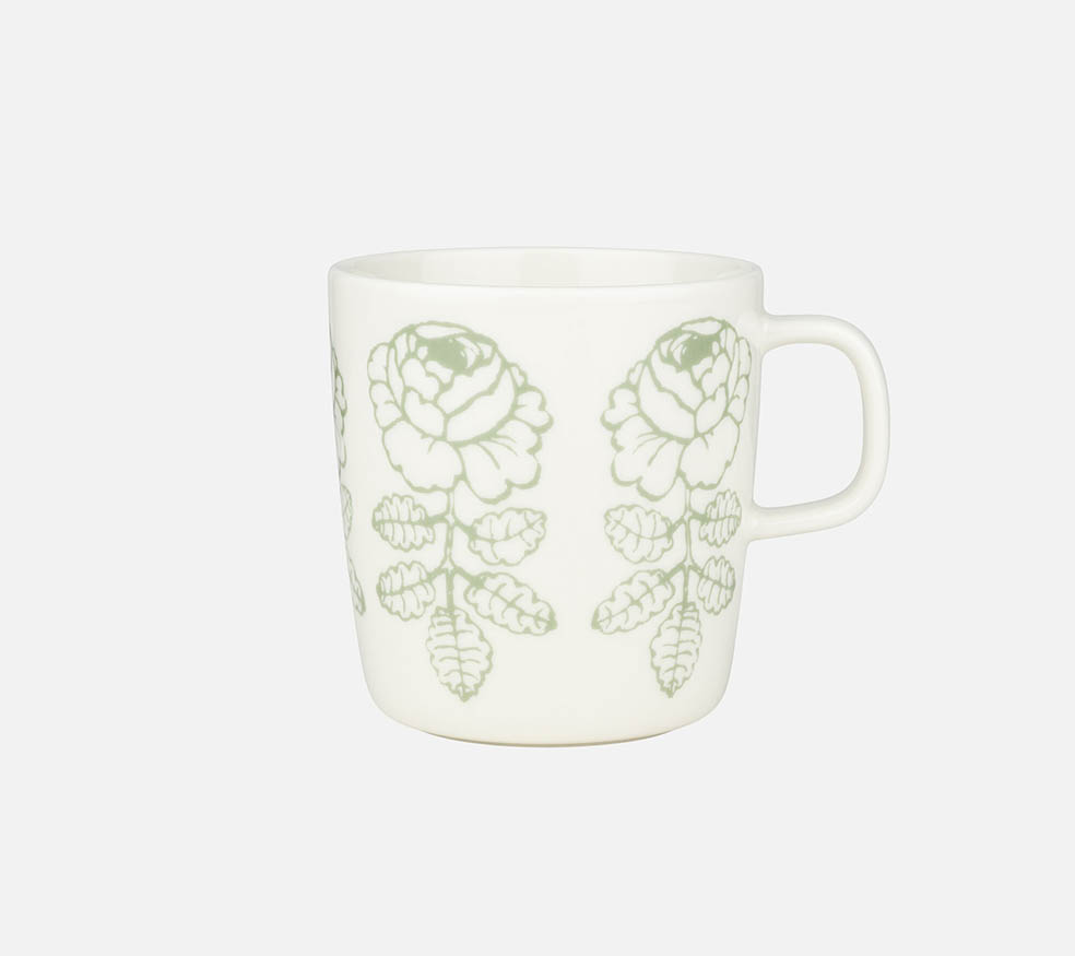 Lifte北欧の暮らし フィンランドのデザインブランド マリメッコ(marimekko)から2月27日から発売されるマイヤ・イソラがデザインしたヴィヒキルースを使用した【Vihkiruusu】 4dl マグカップ