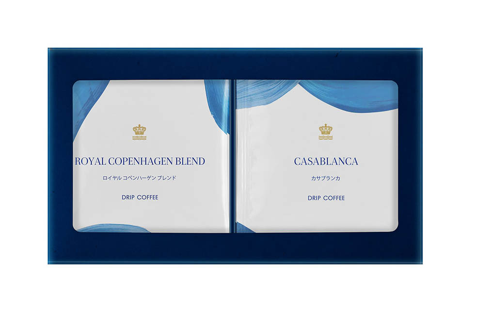 LifTe北欧の暮らし デンマークの老舗陶磁器ブランドロイヤルコペンハーゲンが発売したティー＆グルメのギフトセット ドリップコーヒーセット　(RC15)