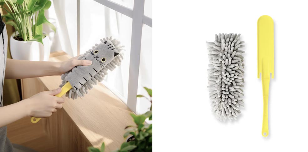 LifTe北欧の暮らし デンマーク発祥のライフスタイル雑貨「フライングタイガー コペンハーゲン」が発売する猫モチーフのダストブラシ