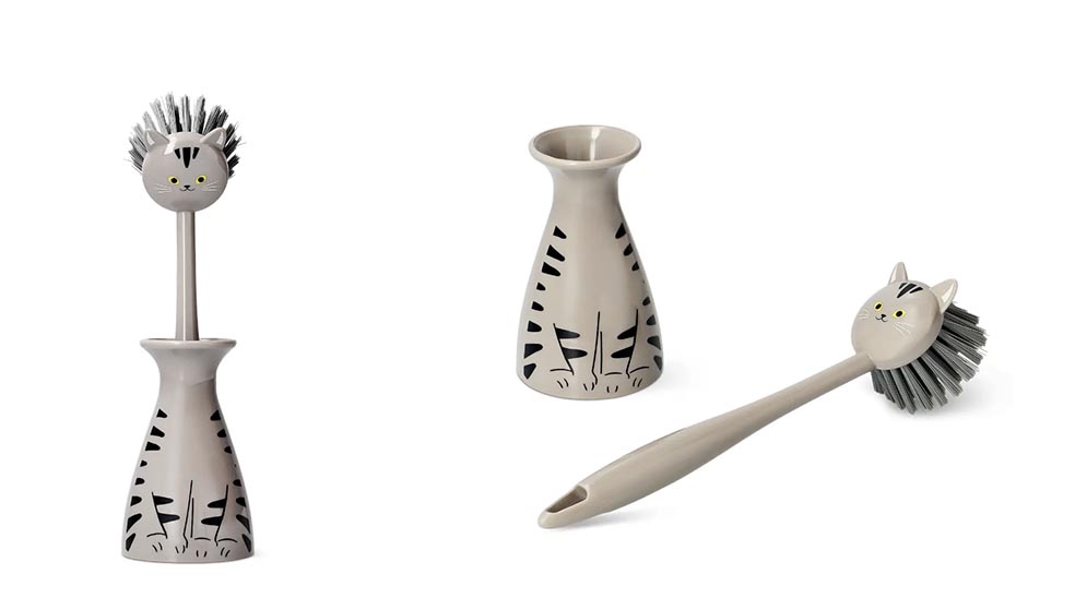 LifTe北欧の暮らし デンマーク発祥のライフスタイル雑貨「フライングタイガー コペンハーゲン」が発売する猫モチーフのブラシ