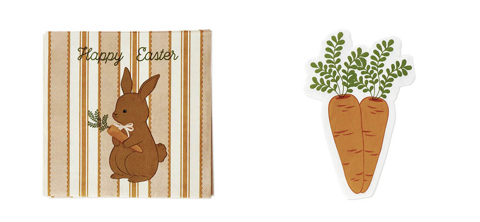 LifTe北欧の暮らし フライングタイガーコペンハーゲンで発売中のイースター関連アイテム うさぎのペーパーナプキン