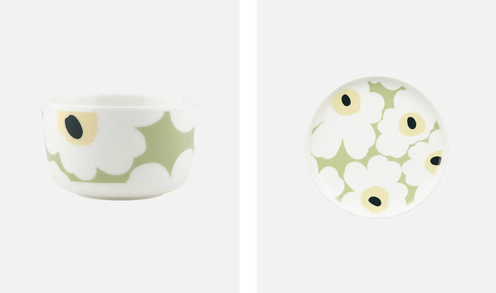 LifTe北欧の暮らし フィンランドのデザインハウス marimekko(マリメッコ)が2月25日にオープンする熊本鶴屋百貨店で先行販売アイテムとして用意される【Unikko】 2.5dl ボウル(アジア限定)と【Unikko】 20cm プレート(アジア限定)