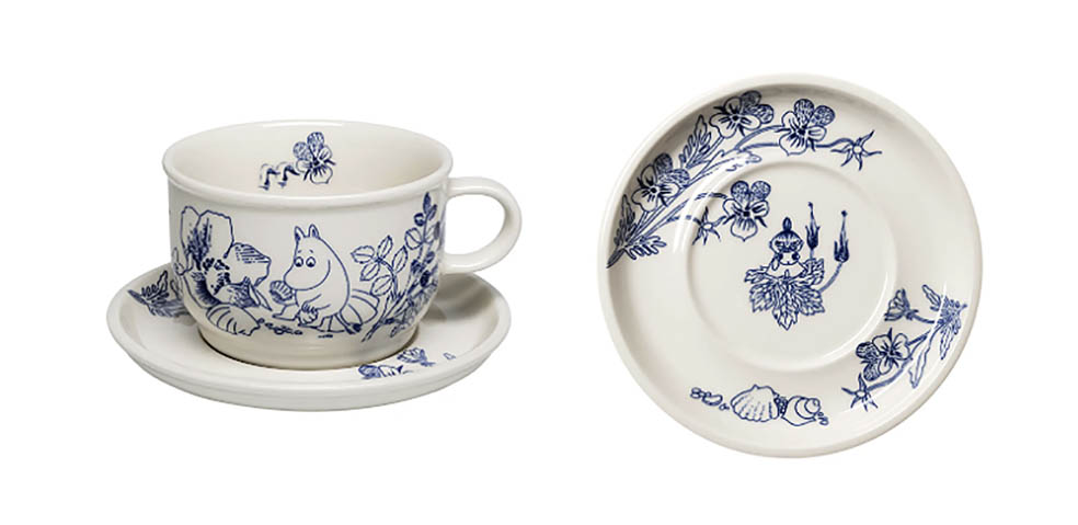 LifTe北欧の暮らし フィンランドのムーミンアラビアから3月25日より発売する「Haru(ハル)」コレクションの新作アイテム カップ&ソーサー セット ムーミンとスノークのお嬢さんとリトルミイ トーベ・ヤンソン