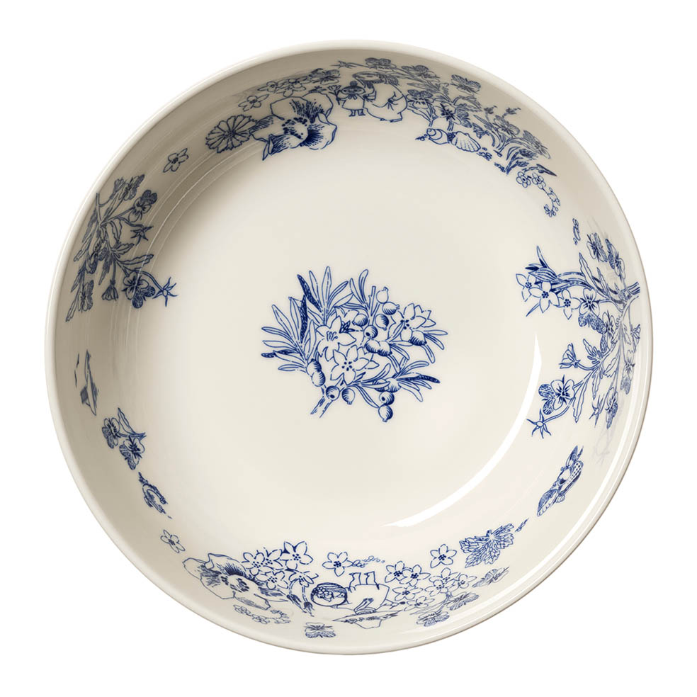 LifTe北欧の暮らし フィンランドのムーミンアラビアから3月25日より発売する「Haru(ハル)」コレクションの新作アイテム サービングボウル 28cm スナフキンとリトルミイ トーベ・ヤンソン