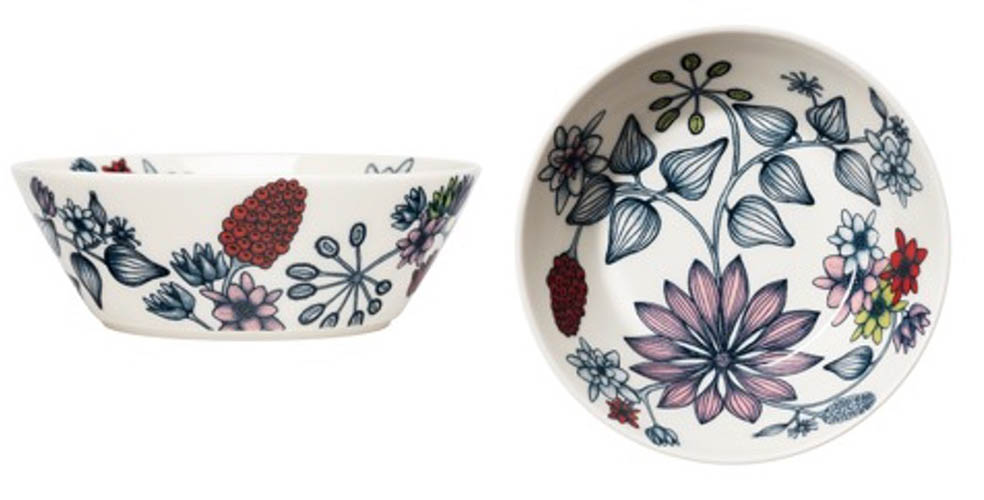 LifTe北欧の暮らし フィンランドのアラビアから4月8日から販売する「Runo(ルノ)」シリーズの新コレクション「Runo Summer ray(ルノ サマーレイ)」ボウル 13cm