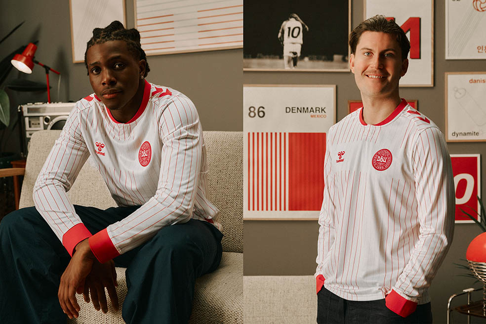 LifTe北欧の暮らし デンマークのサッカー代表がAWAY用のユニフォームをヒュンメルから発表 ダニッシュ・ダイナマイト ミカエル・ラウドルップ