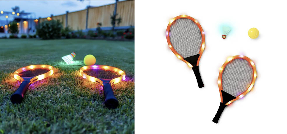 LifTe北欧の暮らし デンマーク発祥のフライングタイガーコペンハーゲンが春のお出かけシーンに活躍するアイテム 光るバドミントンセット