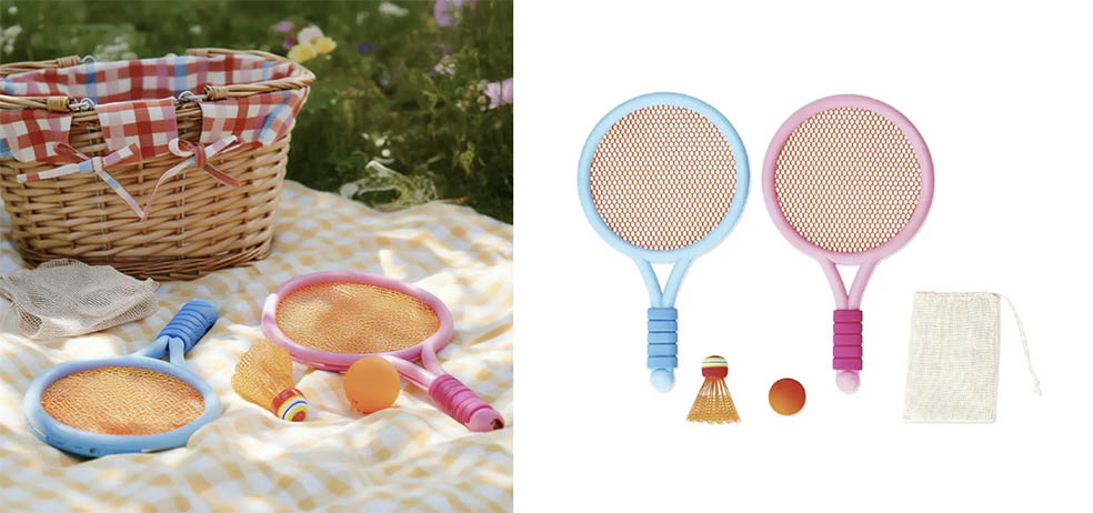 LifTe北欧の暮らし デンマーク発祥のフライングタイガーコペンハーゲンが春のお出かけシーンに活躍するアイテム バドミントンセット