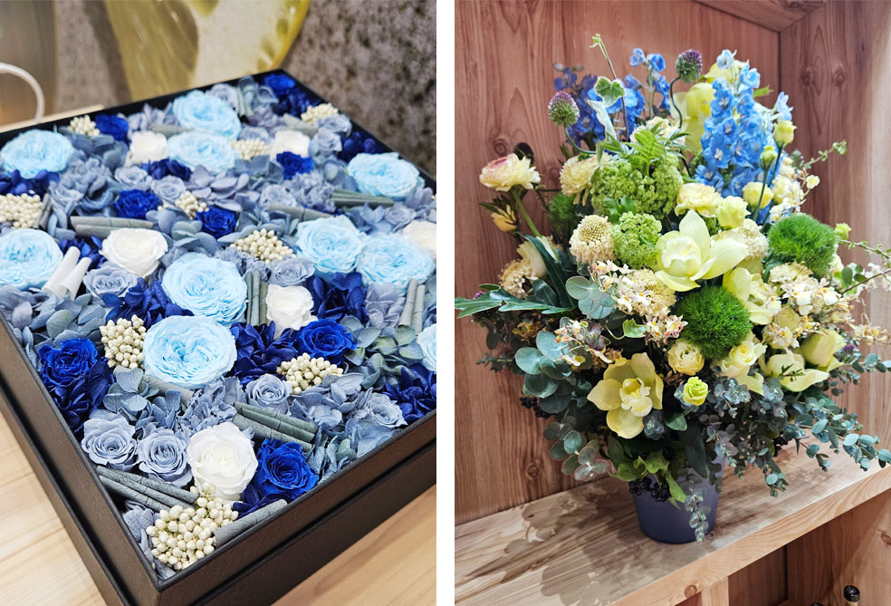 LifTe北欧の暮らし 東京ビッグサイトで開催されていた「FOODEX JAPAN 2026」のデンマークブースで装飾で使用されていたフラワーアーティスト ニコライ・バーグマンの作品