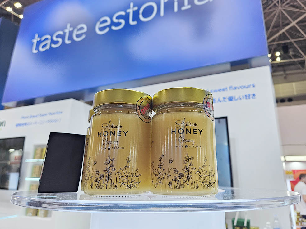 LifTe北欧の暮らし 東京ビッグサイトで開催されていたFOODEX JAPAN 2026のエストニアブースで出展していたArtisan Honey(アルチザンハニー)