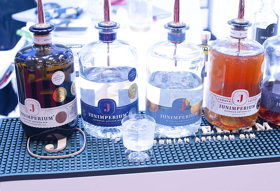 LifTe北欧の暮らし 東京ビッグサイトで開催されていたFOODEX JAPAN 2026のエストニアブースで出展していたJunimperium Distillery(ジュニペリウムディスティリー)