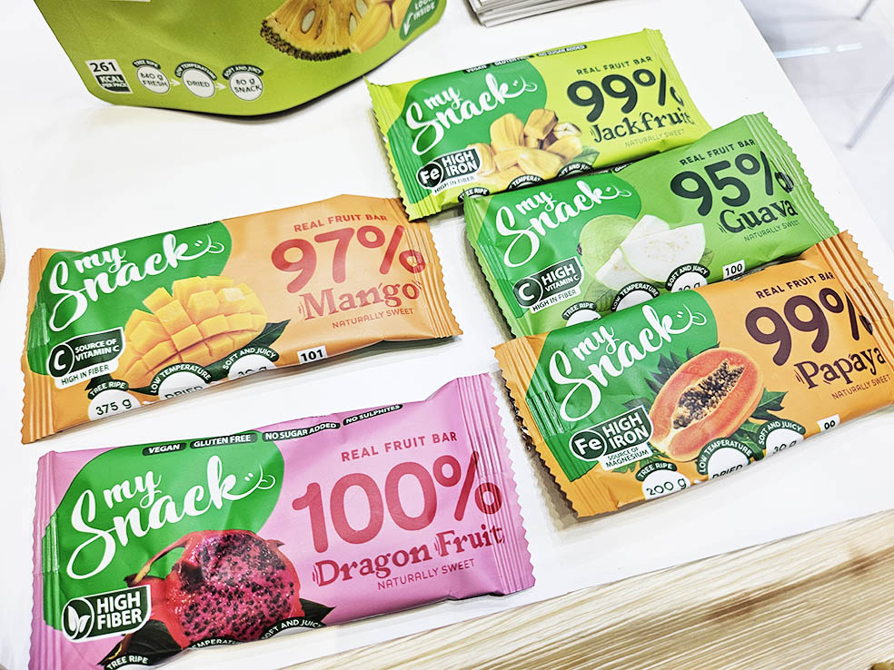 LifTe北欧の暮らし 東京ビッグサイトで開催されていたFOODEX JAPAN 2026のエストニアブースで出展していたMy snack(マイスナック)