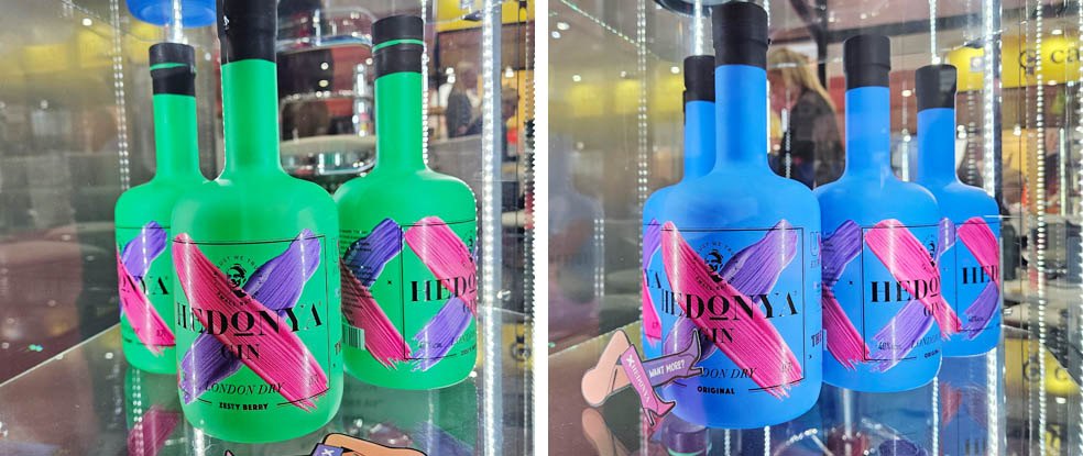 LifTe北欧の暮らし 東京ビッグサイトで開催されていた「FOODEX2026」で出展していたラトビアブースのクラフトジンブランド「HEDONYA」