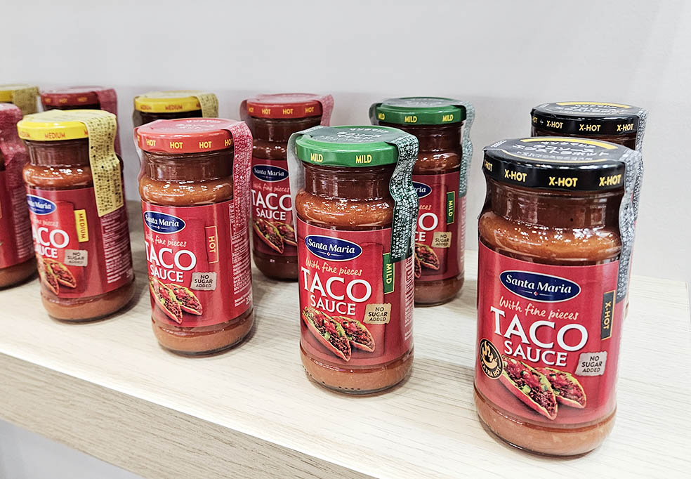 LifTe北欧の暮らし 東京ビッグサイトで開催されていた「FOODEX JAPAN 2026」スウェーデンブースで出展していたSanta Maria(サンタ・マリア)