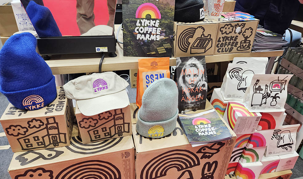 LifTe北欧の暮らし 東京ビッグサイトで開催されていた「FOODEX JAPAN 2026」スウェーデンブースで出展していたストックホルムにカフェも持つスペシャルティコーヒー「LYKKE(リッケ)」