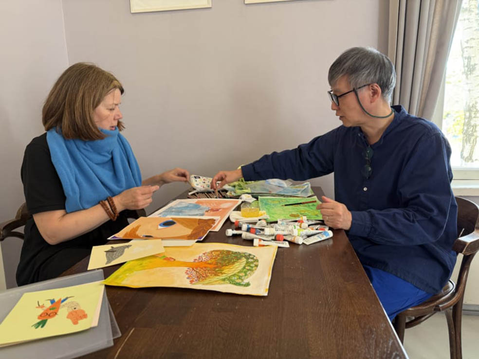 LifTe北欧の暮らし イラストレーターの福田利之さんと、フィンランド在住のイラストレーターアンネ・ヴァスコさん共著の絵本「アームとイルタ」の原画展がTOBICHI東京と、TOBICHI京都で開催される