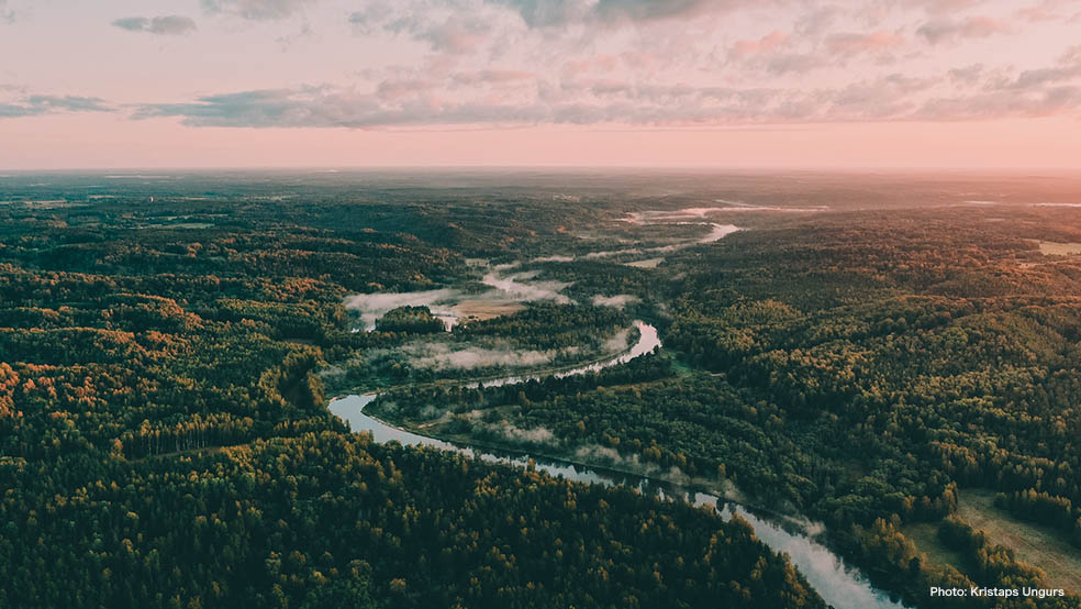 LifTE北欧の暮らし ラトビア政府観光局がお勧めする国立公園4選 ガウヤ川国立公園(Gauja National Park)